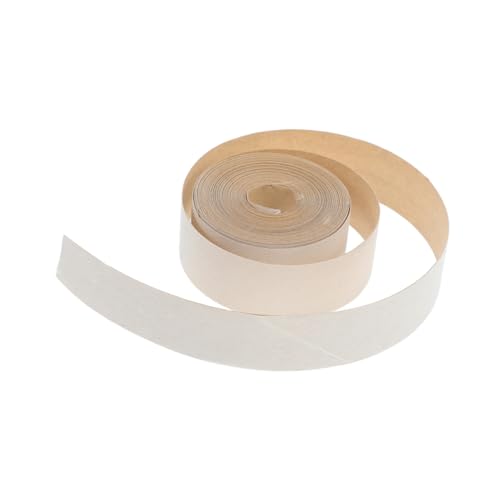 Ciieeo dekoratives Klebeband zum Basteln Klebestreifen Lampenschirmkantenband Gewebereparaturband Kantenleiste der Lampenabdeckung Lampenschirmkante selber machen Randstreifen Stoff Beige von Ciieeo