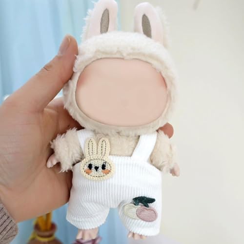 17 cm Puppenkleidung (ohne Puppe), niedlicher Rucksack, Hose, Puppenkleidung, Zubehör, Anzug, Kleidung, Outfits, Ersatz für Mädchen und Jungen von Cikiki