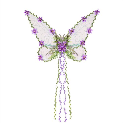 Halloween Feenflügel für Frauen & Mädchen - Funkelnde Elfe & Engelsflügel für Weihnachten Halloween Feenflügel für Frauen & Mädchen - Funkelnde Elfe & Engelsflügel für Weihnachten von Cikiki