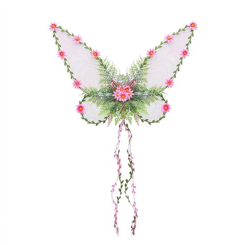 Halloween Feenflügel für Frauen & Mädchen - Funkelnde Elfe & Engelsflügel für Weihnachten Halloween Feenflügel für Frauen & Mädchen - Funkelnde Elfe & Engelsflügel für Weihnachten von Cikiki