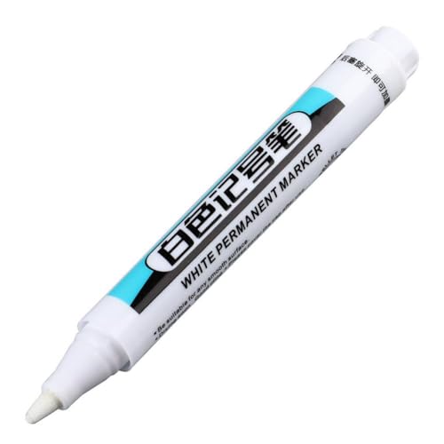 Weißer Lackstift, Acrylfarbe, weißer Marker für Steinmalerei, Stein, Keramik, Glas, Holz, Reifen, Stoff, Metall, Leinwand Weißer Lackstift, Acrylfarbe, weißer Marker für Steinmalerei, Stein, Keramik, Glas, Holz, Reifen, Stoff, Metall, Leinwand von Cikiki