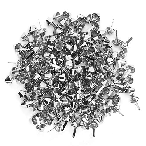 200 Stücke Taschenfüße Standfüße Platte unten Ohrstecker Tasche Füße 12mm Flachkopf Nieten Bodennägel für Taschen und Rucksäcke 200 Stücke Taschenfüße Standfüße Platte unten Ohrstecker Tasche Füße 12mm Flachkopf Nieten Bodennägel für Taschen und Rucksäcke von Cikonielf