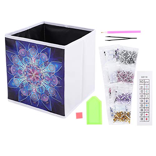 Cikonielf Diamond Painting Kit Faltbare DIY Diamant Malerei Zubehör Aufbewahrungsbox DIY Diamond für Erwachsene Wanddekoration Strass Faltbare Aufbewahrungsbox DIY Zubehör von Cikonielf