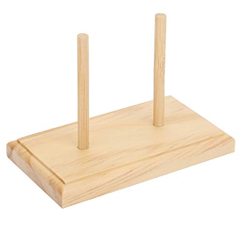 Cikonielf Fadenhalter Faden Ständerhalter Nähgarnhalter aus Holz Garnhalter Fadenspulen Organizer Wickelzubehör natürlicher Garnspender für Stickerei, Quilten, Nähen Cikonielf Fadenhalter Faden Ständerhalter Nähgarnhalter aus Holz Garnhalter Fadenspulen Organizer Wickelzubehör natürlicher Garnspender für Stickerei, Quilten, Nähen von Cikonielf