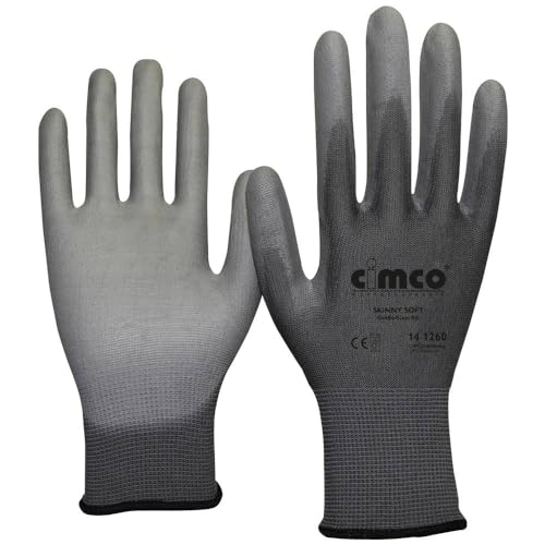 Cimco Skinny Soft grau 141262 Nylon-Arbeitshandschuhe, Größe: 11, XXL EN 388, 1 Paar Cimco Skinny Soft grau 141262 Nylon-Arbeitshandschuhe, Größe: 11, XXL EN 388, 1 Paar von Cimco