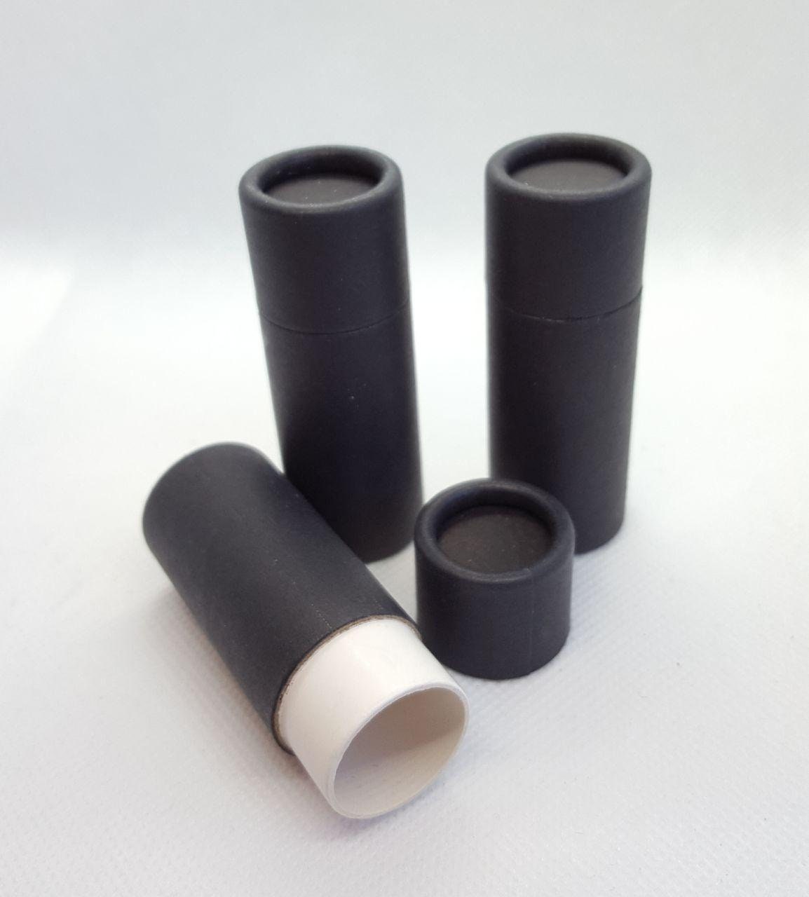 50 Stk Schwarzes Papier Lippenbalsam Tube | 15G von Cinealta