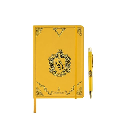 Cinereplicas Harry Potter - Deluxe Notizbuch Set Hufflepuff - Offizielle Lizenz Cinereplicas Harry Potter - Deluxe Notizbuch Set Hufflepuff - Offizielle Lizenz von Cinereplicas