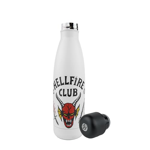 Cinereplicas Stranger Things - Hellfire Club Isolierte Wasserflasche - 500ml - Offizielle Lizenz Cinereplicas Stranger Things - Hellfire Club Isolierte Wasserflasche - 500ml - Offizielle Lizenz von Cinereplicas