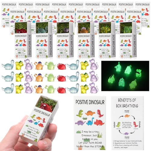 Cinnvoice 48 Sets Mitarbeiter-Wertschätzungsgeschenke, Großpackung, leuchtende Harz-Tiere, Atmungsbox, Partygeschenk, Teambildung, emotionale Unterstützung, Geschenke, positives Dankeschön für Cinnvoice 48 Sets Mitarbeiter-Wertschätzungsgeschenke, Großpackung, leuchtende Harz-Tiere, Atmungsbox, Partygeschenk, Teambildung, emotionale Unterstützung, Geschenke, positives Dankeschön für von Cinnvoice