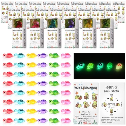 Cinnvoice 48 Sets Wertschätzungsgeschenke für Mitarbeiter, leuchtende Harztiere, Atembox, Partygeschenk, Teambildung, emotionale Unterstützung, Geschenk, positives Dankeschön für Mitarbeiter, Kollegen Cinnvoice 48 Sets Wertschätzungsgeschenke für Mitarbeiter, leuchtende Harztiere, Atembox, Partygeschenk, Teambildung, emotionale Unterstützung, Geschenk, positives Dankeschön für Mitarbeiter, Kollegen von Cinnvoice