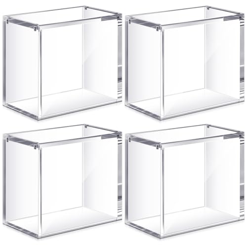 Magnetische Hülle aus Acryl, kompatibel mit TCG Booster-Box, Schutzhülle, stapelbar, 4 mm dick, Magnetverschluss, Booster-Box, Geschenke für Karten, Sammler, Karten nicht im Lieferumfang enthalten (4 Magnetische Hülle aus Acryl, kompatibel mit TCG Booster-Box, Schutzhülle, stapelbar, 4 mm dick, Magnetverschluss, Booster-Box, Geschenke für Karten, Sammler, Karten nicht im Lieferumfang enthalten (4 von Cinnvoice