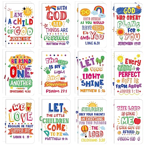 24 Stück Bibelvers-Notizblöcke, Mini-religiöse Taschennotizbücher, motivierend, christlich, klein, inspirierende Notizblöcke, Tagebücher, Geschenk, Großpreise für Kinder, Lehrer, Schule, Zuhause, 24 Stück Bibelvers-Notizblöcke, Mini-religiöse Taschennotizbücher, motivierend, christlich, klein, inspirierende Notizblöcke, Tagebücher, Geschenk, Großpreise für Kinder, Lehrer, Schule, Zuhause, von Cinrobiye