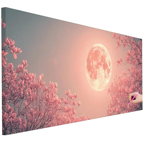 Diamond Painting Erwachsene Mond Diamond Painting XXL 250x100cm DIY Blume Diamant Kunst Groß Set Basteln Erwachsene Diamant Malerei Stickerei Kreuzstich Set Deko Wohnzimmer Geschenke für Frauen C-15 Diamond Painting Erwachsene Mond Diamond Painting XXL 250x100cm DIY Blume Diamant Kunst Groß Set Basteln Erwachsene Diamant Malerei Stickerei Kreuzstich Set Deko Wohnzimmer Geschenke für Frauen C-15 von Ciooyxee