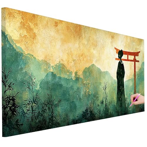 Diamond Painting Erwachsene Retro Diamond Painting XXL 200x80cm 5D DIY Einfachheit Diamant Kunst Groß Set Basteln Erwachsene Diamant Malerei Stickerei Kreuzstich Set für Deko Geschenke für Frauen J-20 Diamond Painting Erwachsene Retro Diamond Painting XXL 200x80cm 5D DIY Einfachheit Diamant Kunst Groß Set Basteln Erwachsene Diamant Malerei Stickerei Kreuzstich Set für Deko Geschenke für Frauen J-20 von Ciooyxee