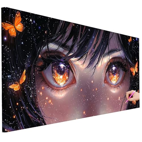 Diamond Painting Erwachsene Schmetterling Diamond Painting XXL 250x100cm 5D Anime Diamant Kunst Groß Set Basteln Erwachsene Diamant Malerei Stickerei Kreuzstich Set für Deko Geschenke für Frauen I-81 Diamond Painting Erwachsene Schmetterling Diamond Painting XXL 250x100cm 5D Anime Diamant Kunst Groß Set Basteln Erwachsene Diamant Malerei Stickerei Kreuzstich Set für Deko Geschenke für Frauen I-81 von Ciooyxee