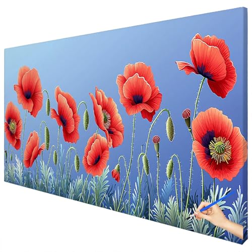 Malen Nach Zahlen Erwachsene Blumen 100x40cm XXL Malen Nach Zahlen Kinder ab 10 DIY Set Erwachsene Anfänger Paint by Numbers Pflanzen Handgemalt Ölgemälde Leinwand Kit für Geschenke Herbstdeko C-95 Malen Nach Zahlen Erwachsene Blumen 100x40cm XXL Malen Nach Zahlen Kinder ab 10 DIY Set Erwachsene Anfänger Paint by Numbers Pflanzen Handgemalt Ölgemälde Leinwand Kit für Geschenke Herbstdeko C-95 von Ciooyxee