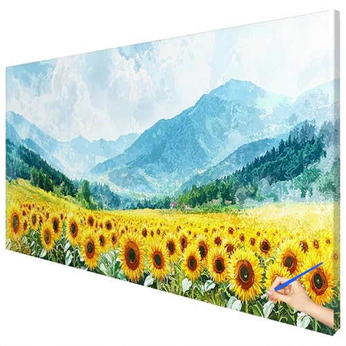 Malen Nach Zahlen Erwachsene Blumen 70x30cm XXL Malen Nach Zahlen Kinder ab 10 DIY Set Erwachsene Anfänger Paint by Numbers Landschaft Handgemalt Ölgemälde Leinwand Kit für Geschenke Herbstdeko A-79 Malen Nach Zahlen Erwachsene Blumen 70x30cm XXL Malen Nach Zahlen Kinder ab 10 DIY Set Erwachsene Anfänger Paint by Numbers Landschaft Handgemalt Ölgemälde Leinwand Kit für Geschenke Herbstdeko A-79 von Ciooyxee
