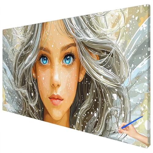 Malen Nach Zahlen Erwachsene Groß 70x30cm Malen Nach Zahlen Anime Basteln Erwachsene Engel Paint by Numbers Adult Kit DIY Acrylfarbe Ölgemälde Set für Anfänger, Geschenke für Frauen Herbst Deko B-71 Malen Nach Zahlen Erwachsene Groß 70x30cm Malen Nach Zahlen Anime Basteln Erwachsene Engel Paint by Numbers Adult Kit DIY Acrylfarbe Ölgemälde Set für Anfänger, Geschenke für Frauen Herbst Deko B-71 von Ciooyxee