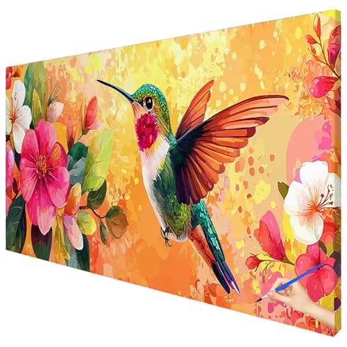 Malen Nach Zahlen Erwachsene Vogel 70x30cm XXL Malen Nach Zahlen Kinder ab 10 DIY Set Erwachsene Anfänger Paint by Numbers Blumen Handgemalt Ölgemälde Leinwand Kit Geschenke für Frauen Herbstdeko A-99 Malen Nach Zahlen Erwachsene Vogel 70x30cm XXL Malen Nach Zahlen Kinder ab 10 DIY Set Erwachsene Anfänger Paint by Numbers Blumen Handgemalt Ölgemälde Leinwand Kit Geschenke für Frauen Herbstdeko A-99 von Ciooyxee