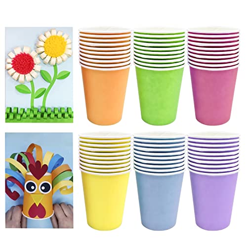 Cisolen 60pcs Pappbecher Farbe Wiederverwendbar Multifarbe Partybecher Biologisch Abbaubare Partybecher Trinkbecher Bunte Pappbechers für Party Geburtstag Dekoration Hochzeit Cisolen 60pcs Pappbecher Farbe Wiederverwendbar Multifarbe Partybecher Biologisch Abbaubare Partybecher Trinkbecher Bunte Pappbechers für Party Geburtstag Dekoration Hochzeit von Cisolen