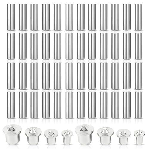 48 Dübelstifte Set für Dübelvorrichtung, 6, 8, 10, 12 mm Dübel und 3 mm x 14 mm Dübelstift, Mittelteil, Holzbearbeitung, Ausrichtungswerkzeug, Marker, Bohrer, Mittelteile, Regalstützstift, Stange 48 Dübelstifte Set für Dübelvorrichtung, 6, 8, 10, 12 mm Dübel und 3 mm x 14 mm Dübelstift, Mittelteil, Holzbearbeitung, Ausrichtungswerkzeug, Marker, Bohrer, Mittelteile, Regalstützstift, Stange von Cisyia