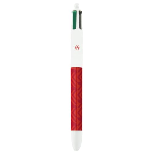 Citroën - BIC Kugelschreiber 4 Farben mehrfarbig – flüssiges Schreiben – ergonomisches Design – ideal für Büro und Schule – 5 Stifte – Geschenkidee für Autofans – offizielles Produkt Citroën - BIC Kugelschreiber 4 Farben mehrfarbig – flüssiges Schreiben – ergonomisches Design – ideal für Büro und Schule – 5 Stifte – Geschenkidee für Autofans – offizielles Produkt von Citroën