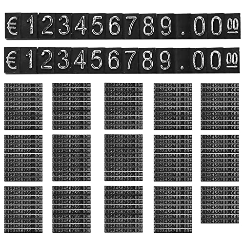ClAZTyict 150 Sätze Kunststoff Würfel Preis Anzeige Etikett Einstellbare Nummer Stand Rahmen Etikett GeschäFt ClAZTyict 150 Sätze Kunststoff Würfel Preis Anzeige Etikett Einstellbare Nummer Stand Rahmen Etikett GeschäFt von ClAZTyict