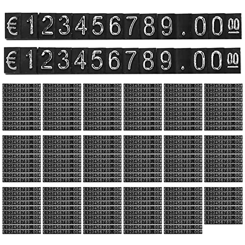 ClAZTyict 180 Sätze Kunststoff Würfel Preis Anzeige Etikett Einstellbare Nummer Stand Rahmen Etikett Geschäft ClAZTyict 180 Sätze Kunststoff Würfel Preis Anzeige Etikett Einstellbare Nummer Stand Rahmen Etikett Geschäft von ClAZTyict