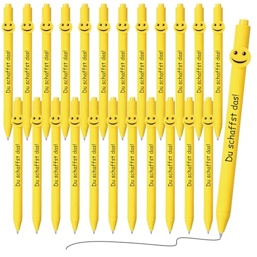 Clabby 24 Stück Glücksstift Inspirierende Kugelschreiber Glücksbringer Prüfung für Schüler du Schaffst Das Stifte Abschiedsgeschenk Motivation Geschenk für Kollegen Team Mitarbeiter Lehrer Büro Clabby 24 Stück Glücksstift Inspirierende Kugelschreiber Glücksbringer Prüfung für Schüler du Schaffst Das Stifte Abschiedsgeschenk Motivation Geschenk für Kollegen Team Mitarbeiter Lehrer Büro von Clabby