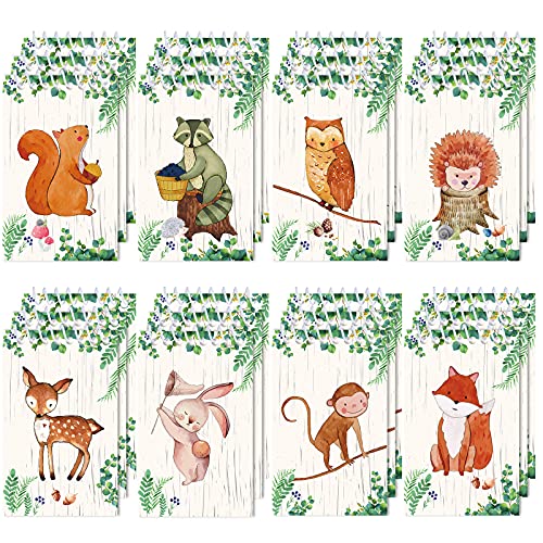 24 Stücke Waldtiere Mini Notizblöcke Tier Wald Party Waschbär Eichhörnchen Eule Hirsch Mini Spiralblock für Waldtiere Thema Geburtstag Party Klassenzimmer Zubehör 24 Stücke Waldtiere Mini Notizblöcke Tier Wald Party Waschbär Eichhörnchen Eule Hirsch Mini Spiralblock für Waldtiere Thema Geburtstag Party Klassenzimmer Zubehör von Clabby