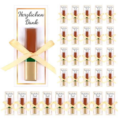 Clabby 30 Schokolade Dankeschön Geschenk Klein Herzlichen Dank Karte für Schokoladenverpackungen Abschiedsgeschenk Schulabschluss Danke Geschenk für Kollegen Lehrer Mitarbeiter (Keine Schokolade) von Clabby
