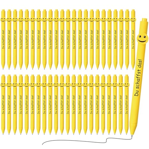 Clabby 48 Stück Glücksstift du Schaffst Das Stifte Glücksbringer Prüfung für Schüler Inspirierende Kugelschreiber Einschulung Schulanfang Geschenk für Schultüte Kollegen Team Mitarbeiter Geschenk Clabby 48 Stück Glücksstift du Schaffst Das Stifte Glücksbringer Prüfung für Schüler Inspirierende Kugelschreiber Einschulung Schulanfang Geschenk für Schultüte Kollegen Team Mitarbeiter Geschenk von Clabby