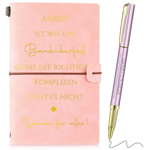 Clabby Dankeschön Geschenke für Kollegen Inspirierendes Leder Notizbuch mit Stift A6 Kleines Reise Tagebuch Abschiedsgeschenk für Lehrer Clabby Dankeschön Geschenke für Kollegen Inspirierendes Leder Notizbuch mit Stift A6 Kleines Reise Tagebuch Abschiedsgeschenk für Lehrer von Clabby