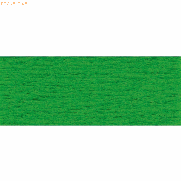 10 x Clairefontaine Krepppapier Premium 2,5x0,5m grün von Clairefontaine