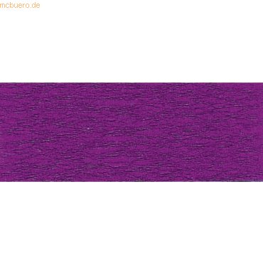10 x Clairefontaine Krepppapier Premium 2,5x0,5m violett 10 x Clairefontaine Krepppapier Premium 2,5x0,5m violett von Clairefontaine