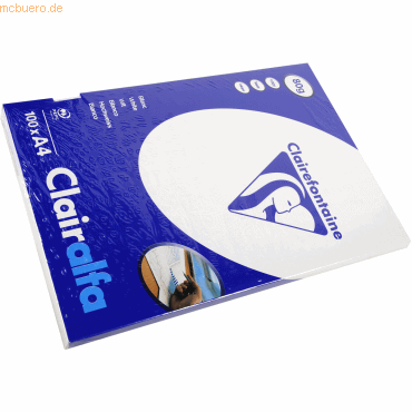 10 x Clairefontaine Multifunktionspapier Clairalfa A4 80g/qm 100 Blatt von Clairefontaine