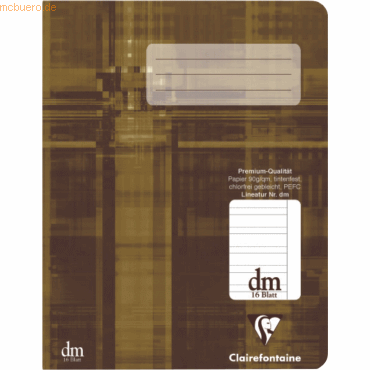 25 x Clairefontaine Schulheft A5 Lineatur 11 16 Blatt 25 x Clairefontaine Schulheft A5 Lineatur 11 16 Blatt von Clairefontaine