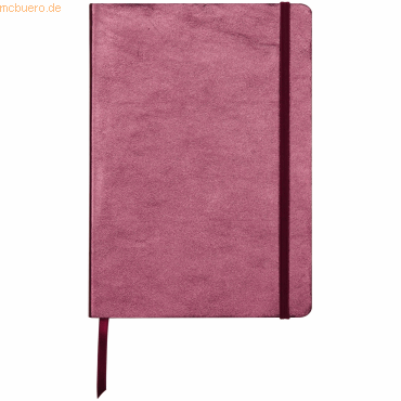 3 x Clairefontaine Notizbuch flexibel A5 72 Blatt liniert cherry von Clairefontaine