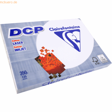 4 x Clairefontaine Laser- /Inkjetpapier DCP A3 420x297mm 350g/qm weiß 4 x Clairefontaine Laser- /Inkjetpapier DCP A3 420x297mm 350g/qm weiß von Clairefontaine