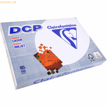 4 x Clairefontaine Laser- /Inkjetpapier DCP A3 420x297mm 80g/qm weiß V 4 x Clairefontaine Laser- /Inkjetpapier DCP A3 420x297mm 80g/qm weiß V von Clairefontaine