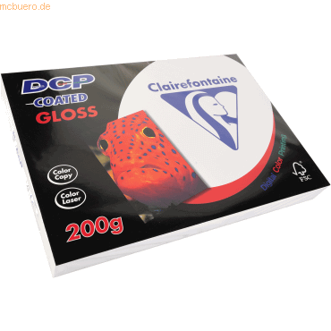 4 x Clairefontaine Laser- /Inkjetpapier DCP gestrichen Gloss A3 420x29 von Clairefontaine