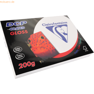 4 x Clairefontaine Laser- /Inkjetpapier DCP gestrichen Gloss A3 420x29 4 x Clairefontaine Laser- /Inkjetpapier DCP gestrichen Gloss A3 420x29 von Clairefontaine