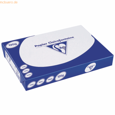 5 x Clairefontaine Kopierpapier Clairalfa A3 120g/qm weiß VE=250 Blatt 5 x Clairefontaine Kopierpapier Clairalfa A3 120g/qm weiß VE=250 Blatt von Clairefontaine