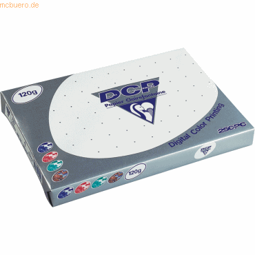 Clairefontaine Kopierpapier Clairefontaine DCP A4 120g/qm weiß VE=250 Clairefontaine Kopierpapier Clairefontaine DCP A4 120g/qm weiß VE=250 von Clairefontaine