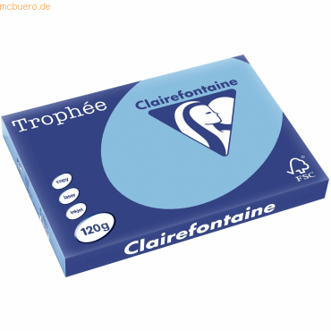 5 x Clairefontaine Kopierpapier Trophee A3 120g/qm VE=250 Blatt lavend 5 x Clairefontaine Kopierpapier Trophee A3 120g/qm VE=250 Blatt lavend von Clairefontaine