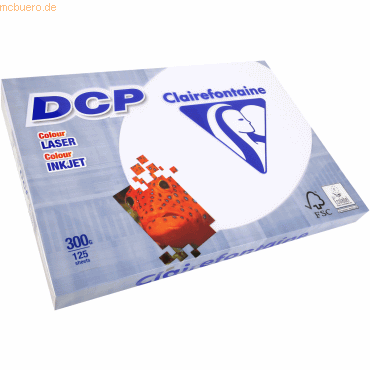 5 x Clairefontaine Laser- /Inkjetpapier DCP A3 420x297mm 300g/qm weiß 5 x Clairefontaine Laser- /Inkjetpapier DCP A3 420x297mm 300g/qm weiß von Clairefontaine