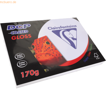 5 x Clairefontaine Laser- /Inkjetpapier DCP gestrichen Gloss A3 420x29 von Clairefontaine