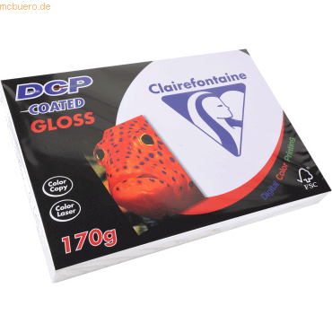 5 x Clairefontaine Laser- /Inkjetpapier DCP gestrichen Gloss A4 210x29 5 x Clairefontaine Laser- /Inkjetpapier DCP gestrichen Gloss A4 210x29 von Clairefontaine