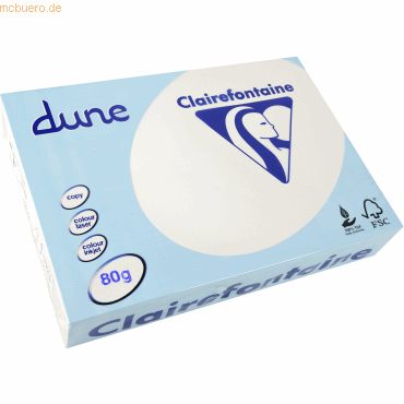 5 x Clairefontaine Multifunktionspapier dune A4 210x297mm 80g/qm sand 5 x Clairefontaine Multifunktionspapier dune A4 210x297mm 80g/qm sand von Clairefontaine