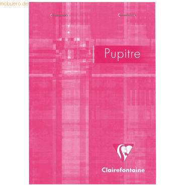 5 x Clairefontaine Notizblock A6 kariert 80 Blatt farbig sortiert von Clairefontaine